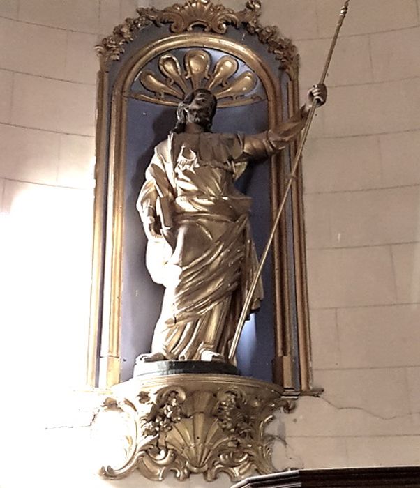 statues : Saint Jacques - © Ministère de la Culture (France), Conservation des antiquités et des objets d’art de l’Aude – Tous droits réservés 