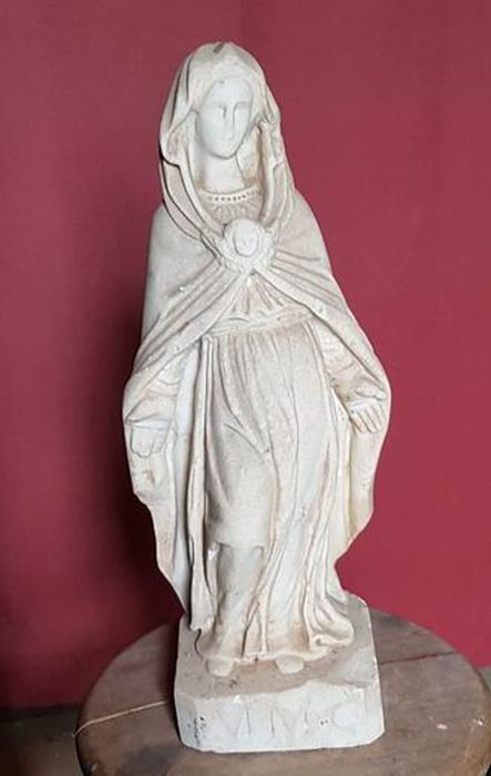 statuette : Immaculée Conception - © Ministère de la Culture (France), Conservation des antiquités et des objets d’art de l’Aude – Tous droits réservés