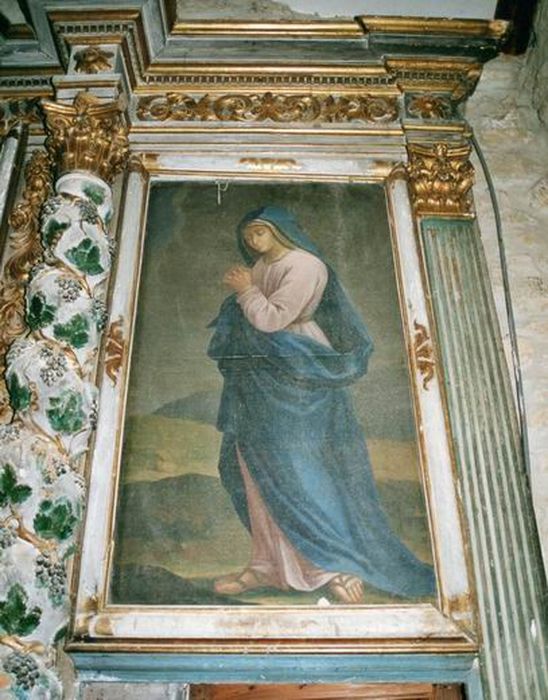 tableau du maître-autel : la Sainte Vierge