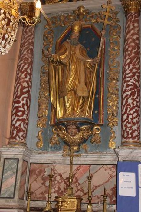 statue : Le Pape saint Zacharie