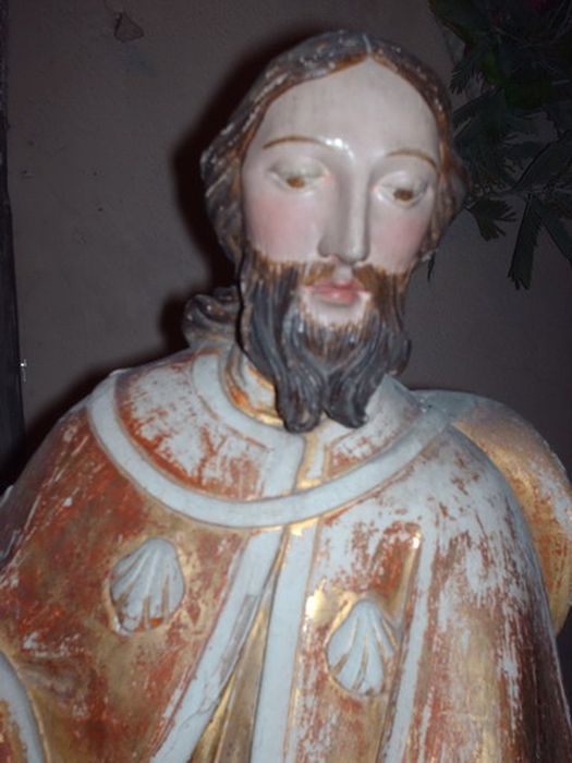 statue : Saint Roch - © Ministère de la Culture (France), Conservation des antiquités et des objets d’art de l’Aude – Tous droits réservés 