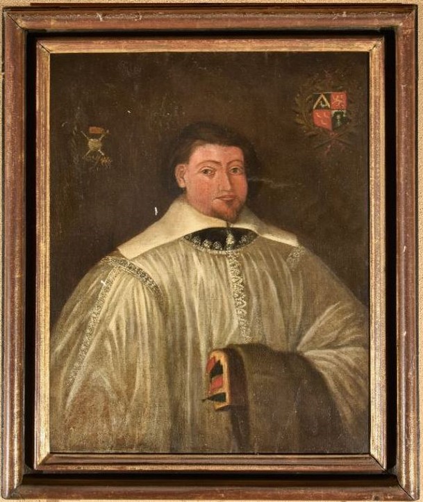 tableau : Portrait du chanoine Raymond D'Austry - © Ministère de la Culture (France), Conservation des antiquités et objets d'art de l'Aveyron, tous droits réservés