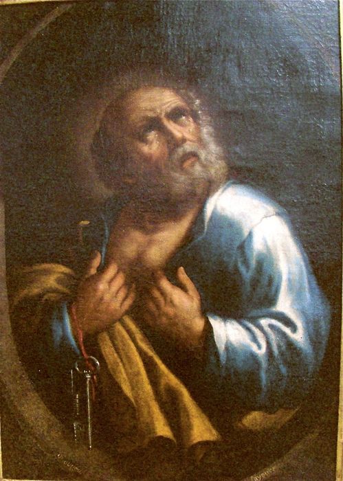 tableau : Saint Pierre - © Ministère de la Culture (France), Conservation des antiquités et des objets d’art de l’Aveyron - Tous droits réservés