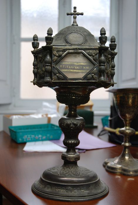 Reliquaire de la confrérie des Pénitents noirs de la Sainte-Croix