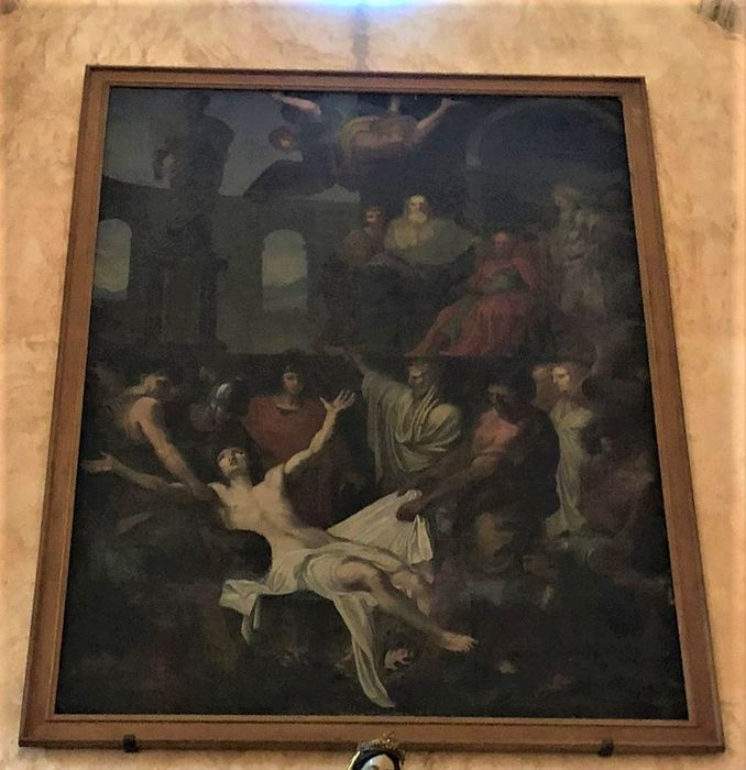tableau : Martyre de saint Laurent (le)