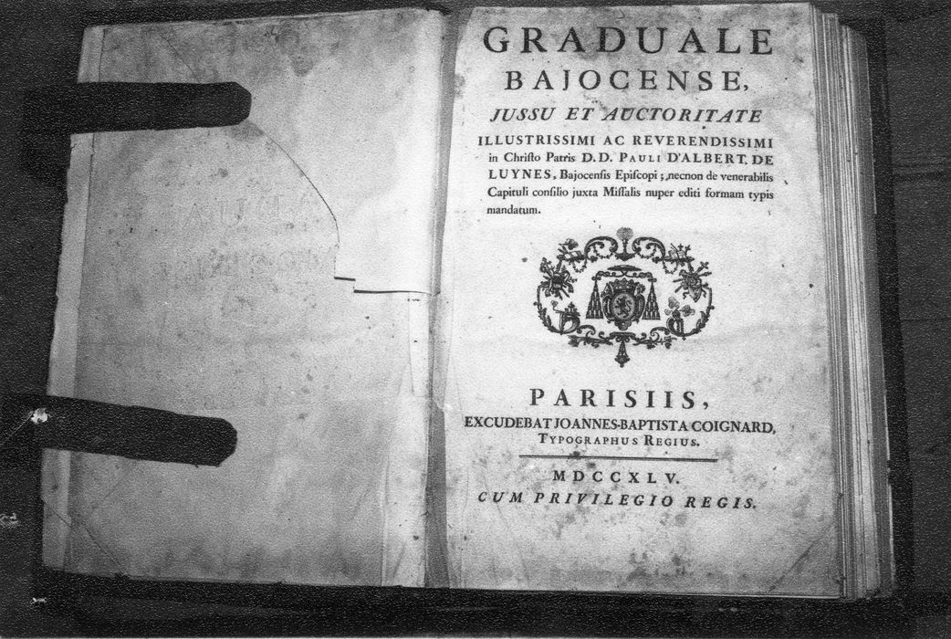 livre liturgique (processionnal et graduel)