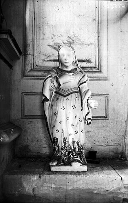 statue : Vierge de l'Annonciation