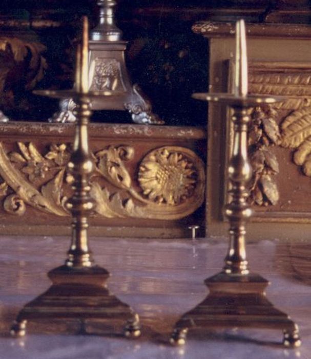 chandeliers du maître-autel