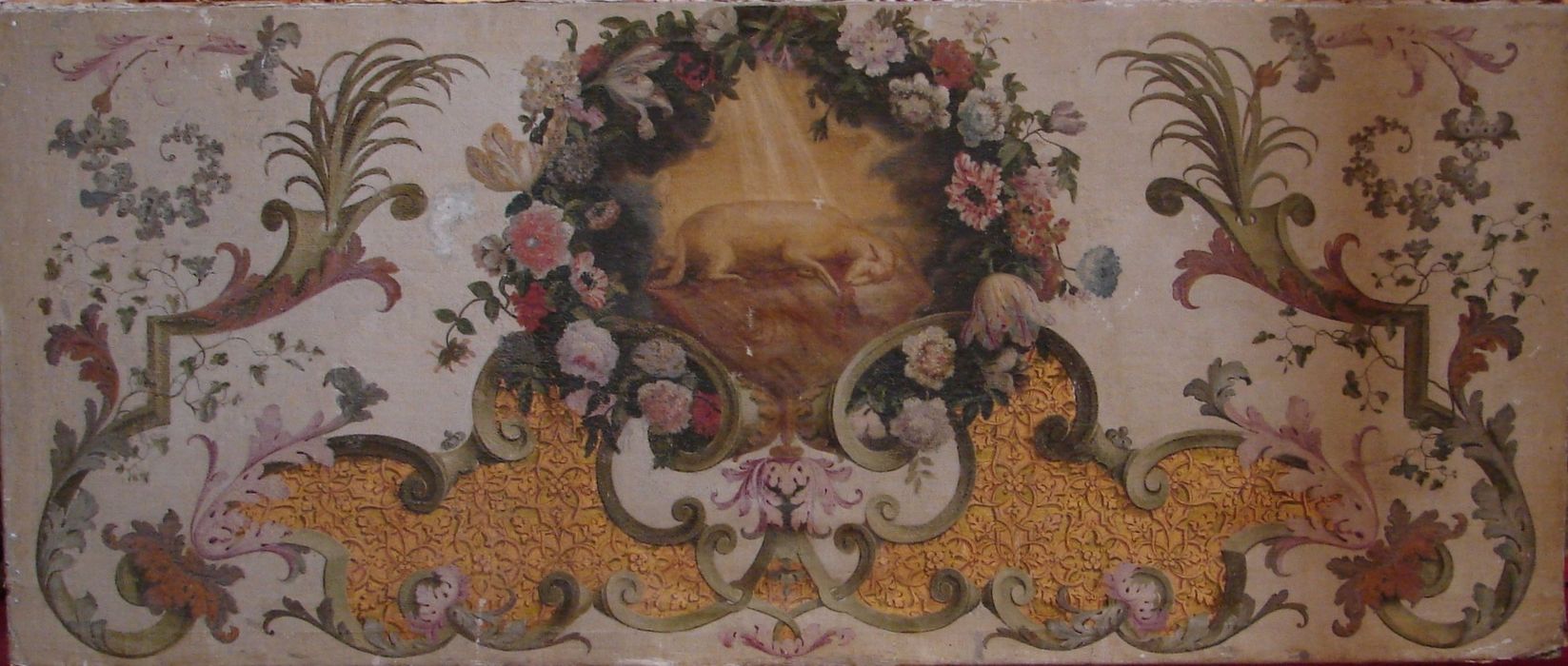 antependium : Agneau mystique - © Ministère de la Culture (France), Conservation des antiquités et des objets d’art du Calvados – Tous droits réservés