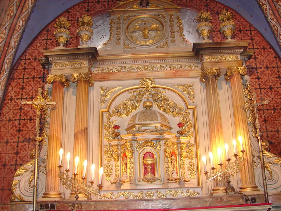 retable, tabernacle du maître-autel