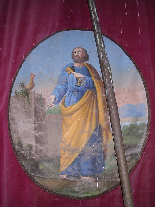 bannière de procession : Saint Pierre