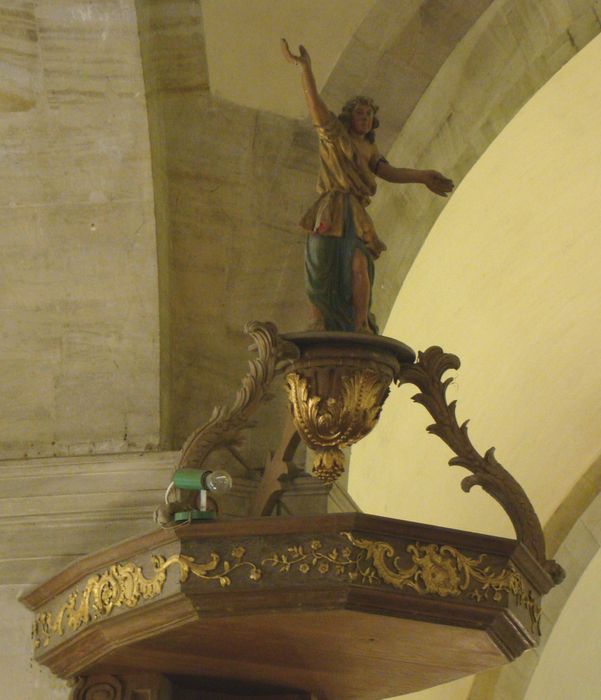 chaire à prêcher, détail