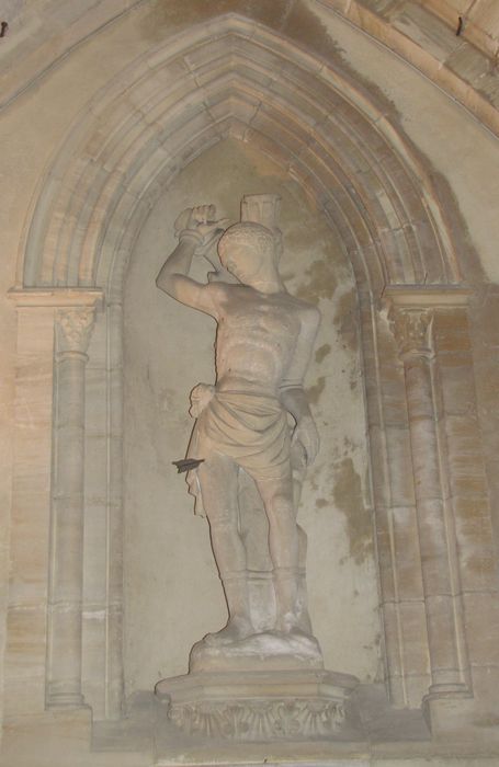 statue : Saint Sébastien