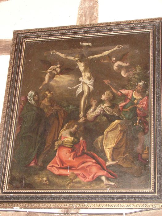 tableau, cadre : Crucifixion