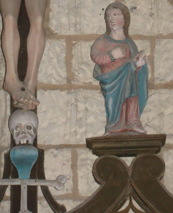 statue (poutre de gloire) : Saint Jean