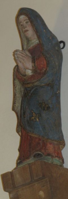 statue (poutre de gloire) : Vierge de douleur
