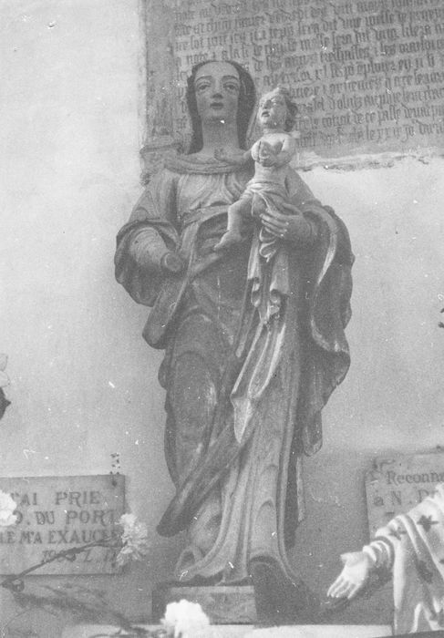 statue : Vierge à l'Enfant dite Notre-Dame du Port