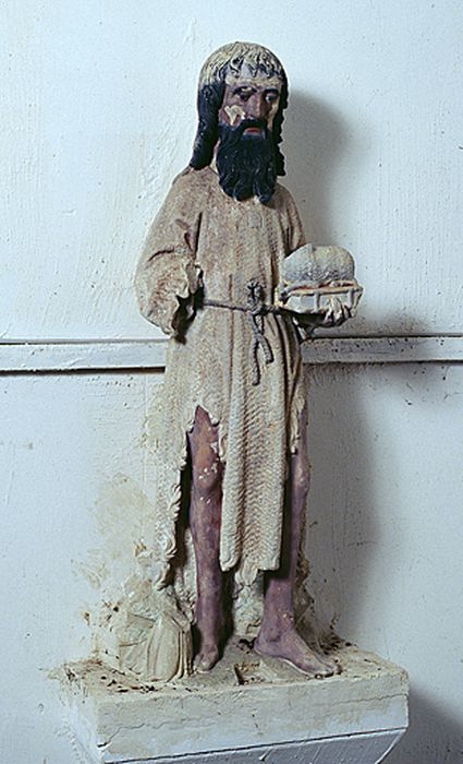 statue : Saint Jean-Baptiste - © Ministère de la Culture (France), Conservation des antiquités et des objets d’art du Calvados – Tous droits réservés