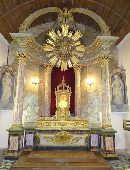 maître-autel, tabernacle, retable