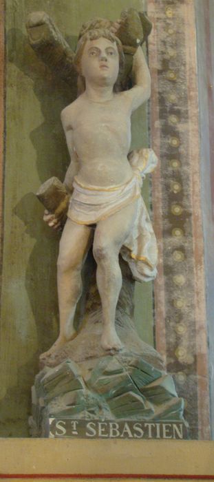 Statue : Saint Sébastien