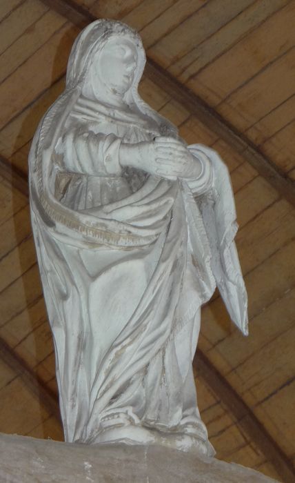 statue (poutre de gloire) : Vierge de douleur