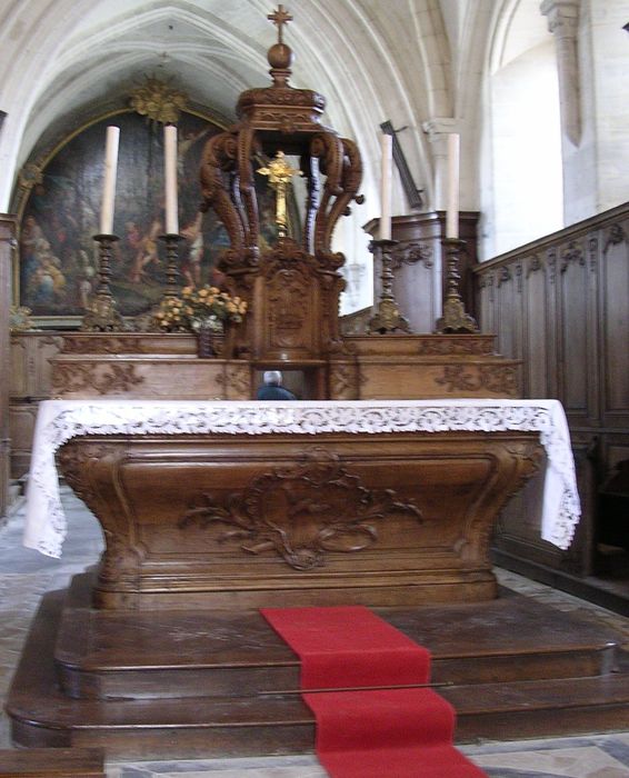 maître-autel, tabernacle