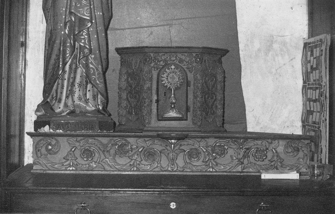 tabernacle - © Ministère de la Culture (France), Conservation des antiquités et des objets d’art du Calvados – Tous droits réservés 