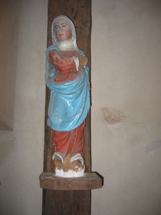 statue (poutre de gloire) : Vierge