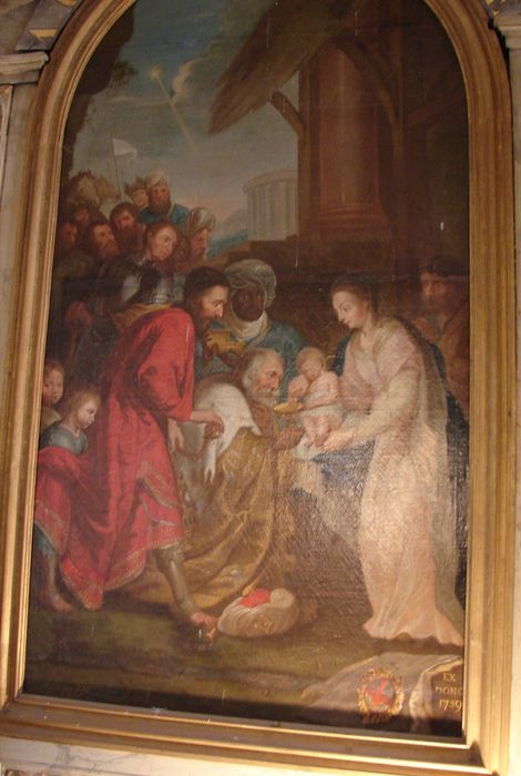 Tableau : l'Adoration des Mages
