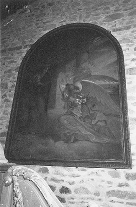 tableau : Annonciation - © Ministère de la Culture (France), Conservation des antiquités et des objets d’art du Calvados – Tous droits réservés 