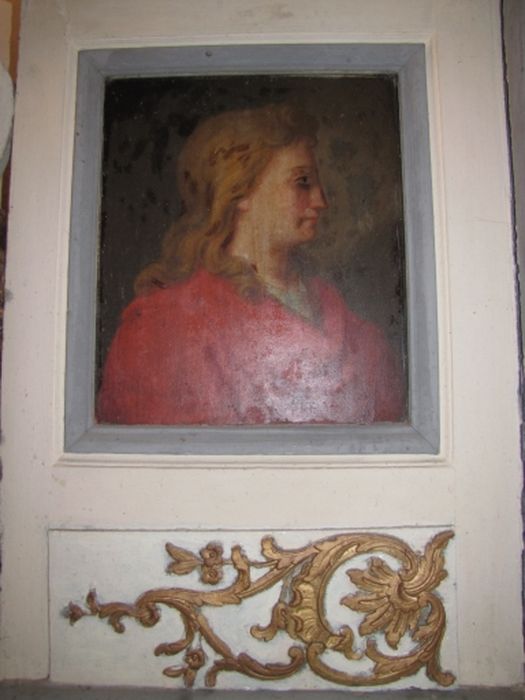 maître-autel, détail d’un tableau : Saint Jean - © Ministère de la Culture (France), Conservation des antiquités et des objets d’art du Calvados – Tous droits réservés 