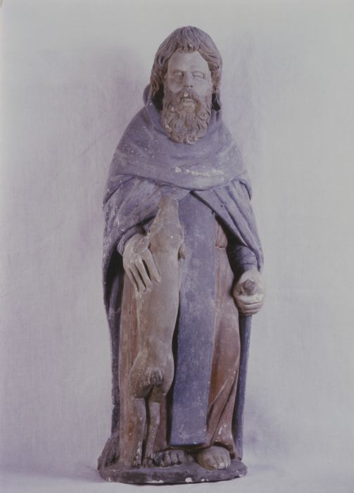 statue : Saint Gilles - © Ministère de la Culture (France), Conservation des antiquités et des objets d’art du Calvados – Tous droits réservés 