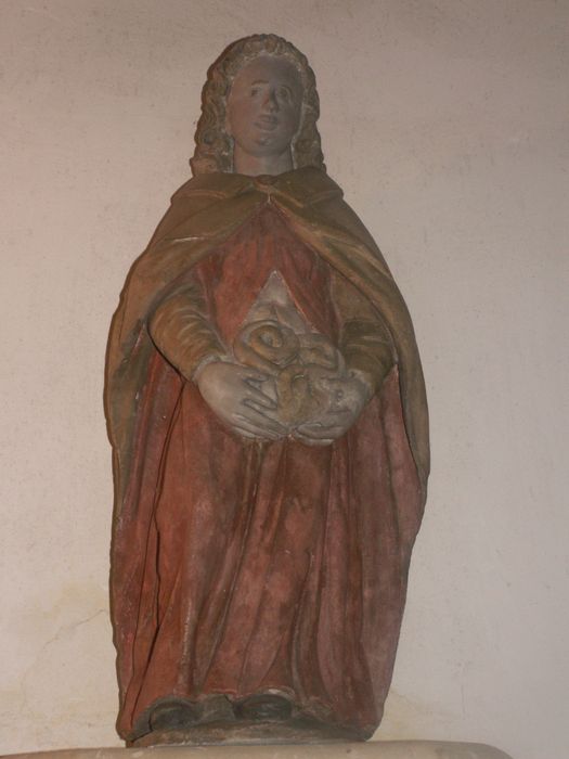 statue : Saint Mammès - © Ministère de la Culture (France), Conservation des antiquités et des objets d’art du Calvados – Tous droits réservés 