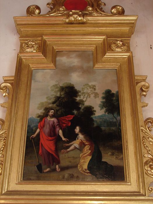 tableau : Apparition à Madeleine - © Ministère de la Culture (France), Conservation des antiquités et des objets d’art du Calvados – Tous droits réservés 