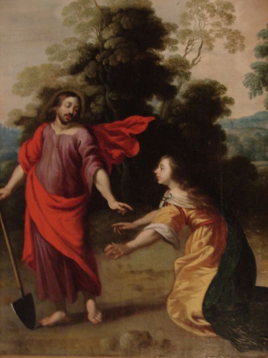 tableau : Apparition à Madeleine - © Ministère de la Culture (France), Conservation des antiquités et des objets d’art du Calvados – Tous droits réservés 