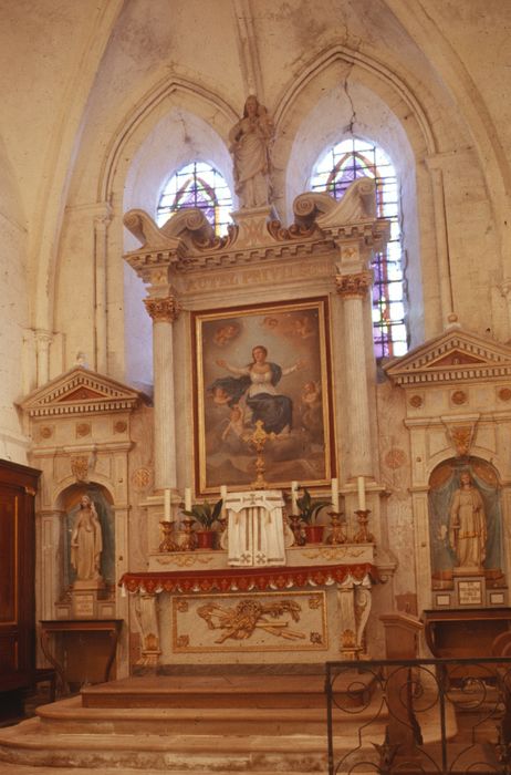 maître-autel, retable et tableau : Assomption de la Vierge