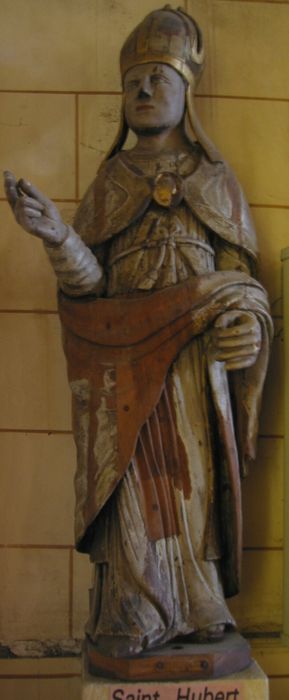 statue : Saint Hubert