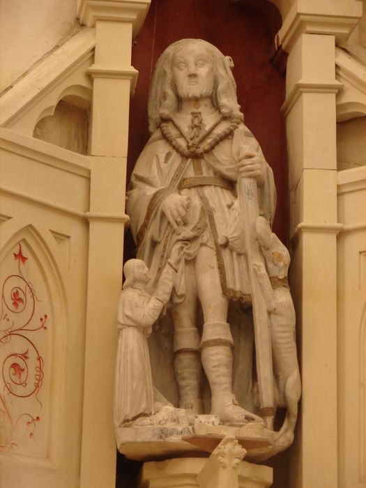 statue : Saint Roch