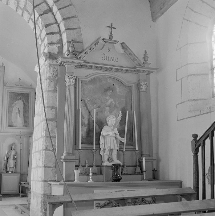 retable latéral, tableau : Sainte martyre