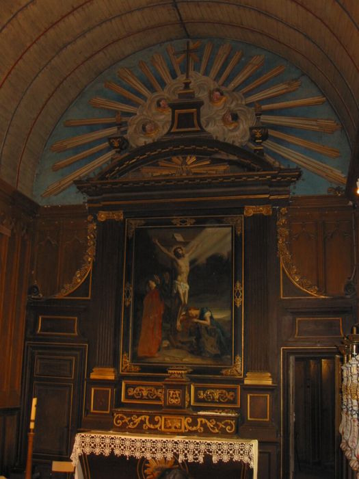 retable du maître-autel, tableau : Crucifixion