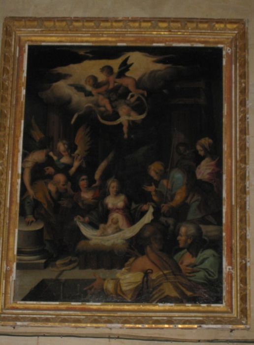 tableau : Adoration des bergers