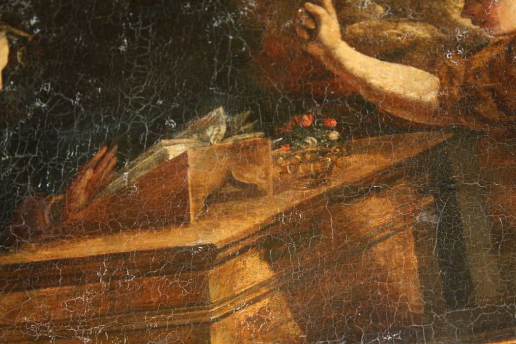 tableau : Annonciation, détail