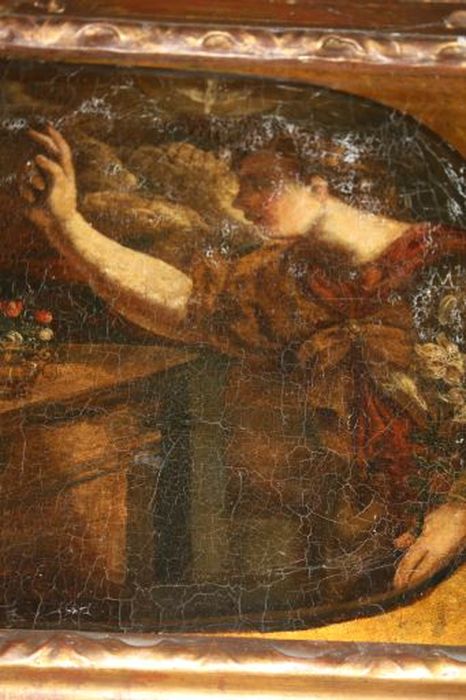 tableau : Annonciation, vue partielle
