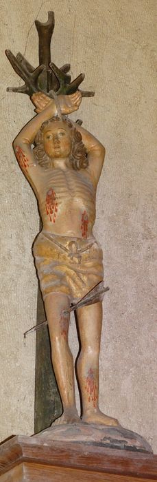 statue : Saint Sébastien