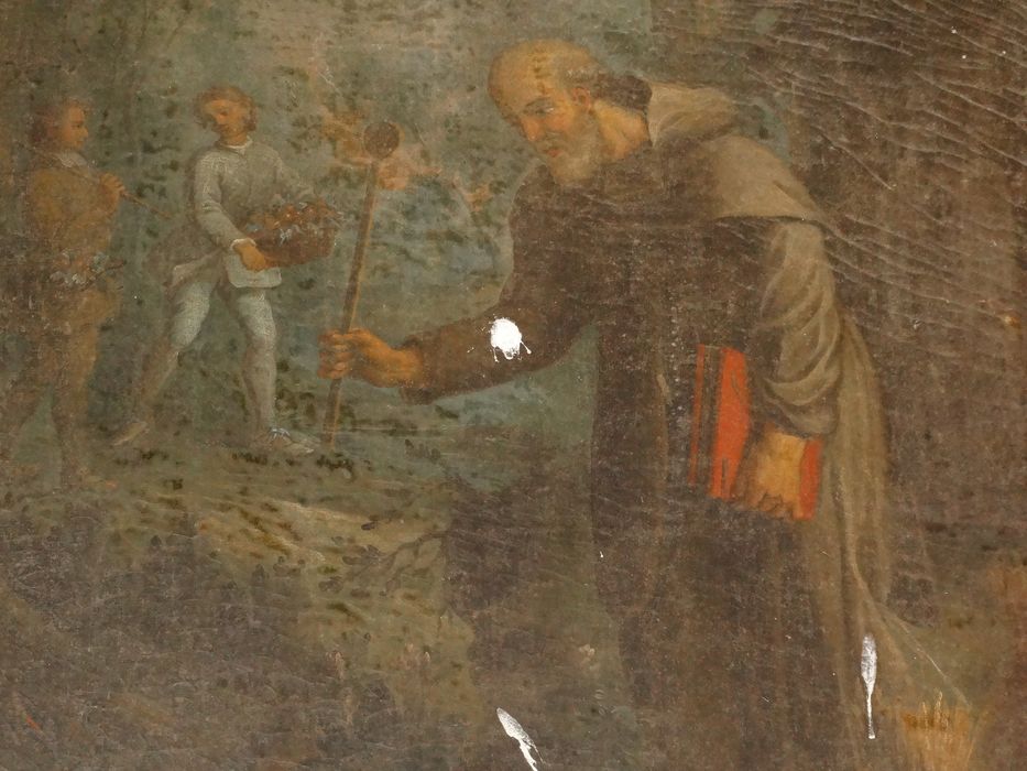 tableau : Saint Méen, détail