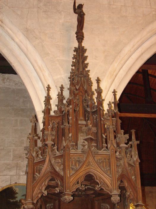 chaire à prêcher, abat-voix