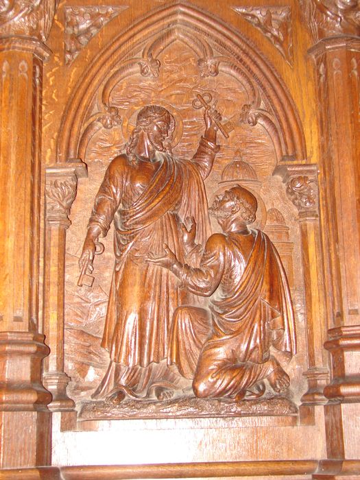 chaire à prêcher, détail
