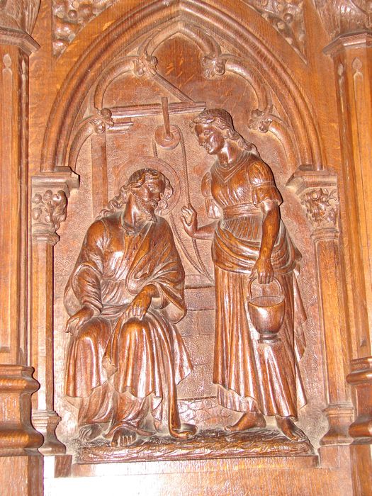 chaire à prêcher, détail