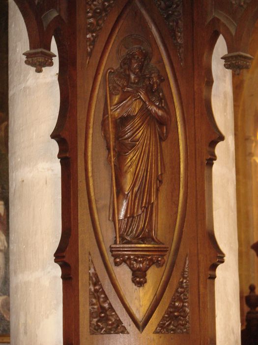 chaire à prêcher, détail
