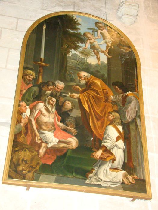 tableau : Dernière Communion de saint Jérôme
